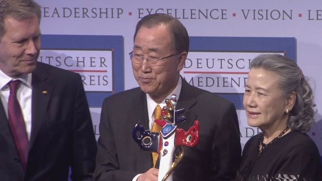 go to Vom Flüchtling an die UN-Spitze: Ban Ki-moon geehrt