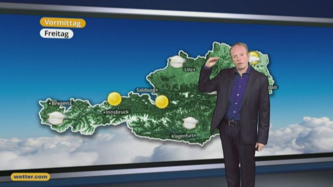 go to Das Wetter in Österreich am 16. Dezember 2016