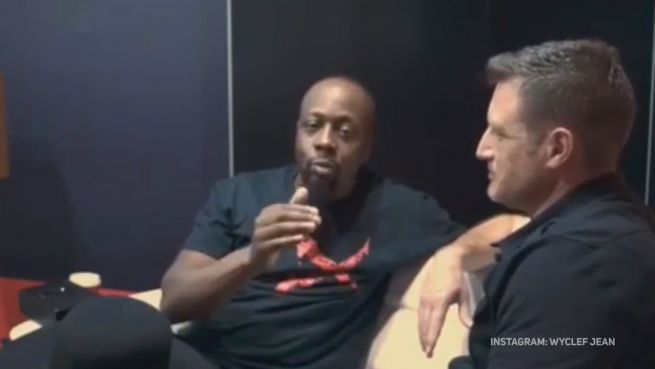 go to Fies behandelt: Wyclef Jean in Handschellen abgeführt