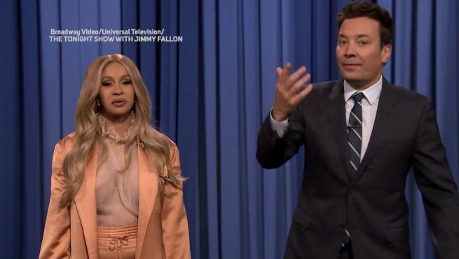 go to Witziges Moderationsdebüt: Cardi B rockt die Tonight Show
