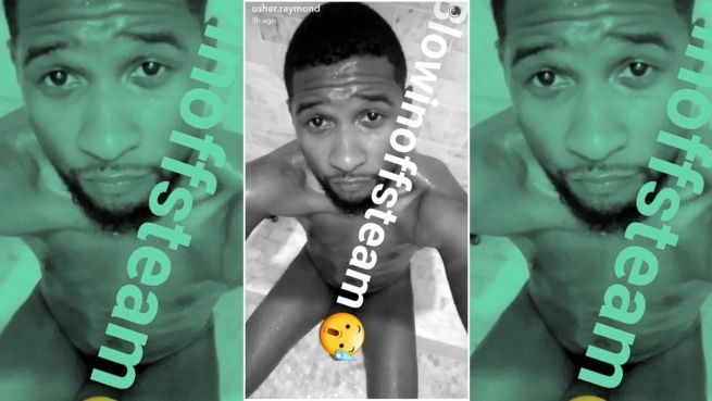 go to Fans im Glück: Usher zeigt, was er hat