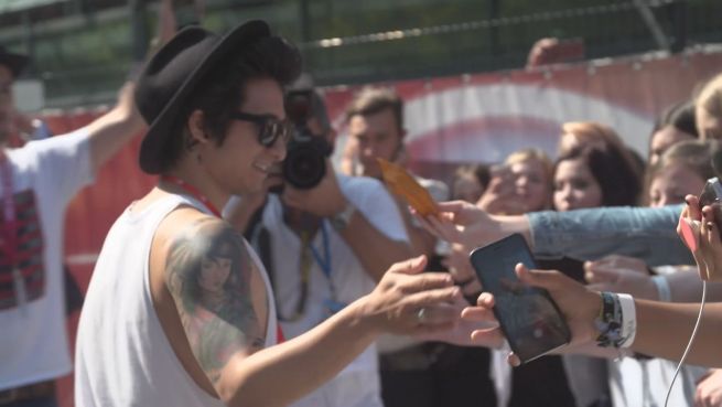 go to Bam und Bibi ganz in echt: Star-Hype bei den Videodays