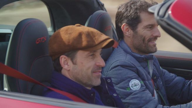 go to Spritztour: Patrick Dempsey und Mark Webber auf Sylt